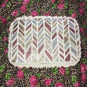 SEPHORA Sparkle and shine weekender bag new
